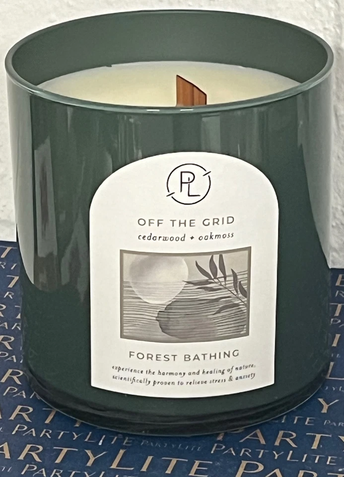 PartyLite 3 Docht Duftwachsglas Mango Italiano orange NEU OVP G732096