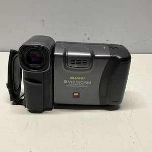 SHARP 8 VIEWCAM VL-E49u HI-FI 12X POWER ZOOM Auto Focus Camcorder - Picture 1 of 5