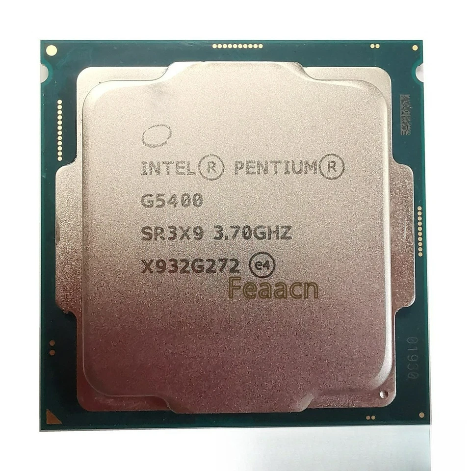 Intel Pentium G5400 SR3X9 3.7GHz LGA1151 Dual-Core Cpu - Image 1 of 1