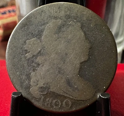 1800 United States Draped Bust Large Cent Great Shape!! - Image 1 of 3