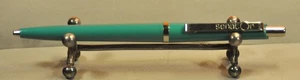 "SENATOR" Rare Vintage Turquoise&CT German c.1971's Ballpoint pen w/ Pouch - Picture 1 of 12