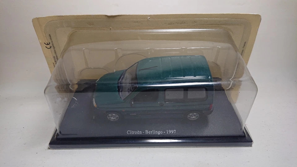 1/43 UH Atlas Citroën Berlingo 1997 Vert N.69 Passion Citroën - Photo 1/1
