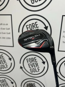 TAYLORMADE STEALTH 2 3 WOOD HL / 16.5 Deg / Mens RH / 50g Reg Flex / V.GOOD USED - Picture 1 of 10