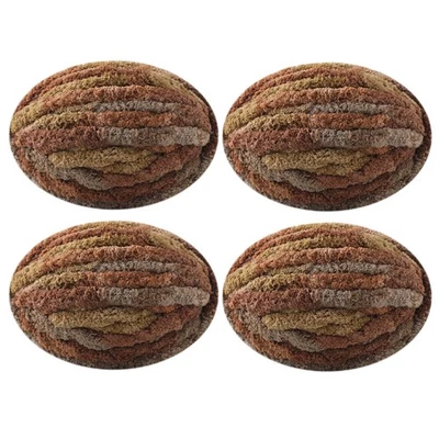 Коренастая пряжа для ручного вязания, толстая пряжа No7, 250 граммов 32 ярда, упаковка из 4, P... - Изображение 1 из 4