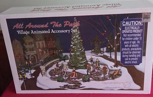 DEPARTMENT 56 ALL AROUND THE PARK Village Animated Accessory Set NEW - Picture 1 of 5