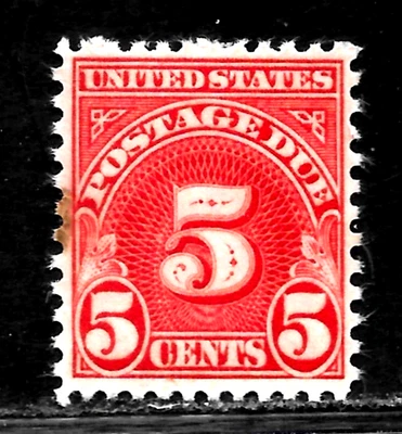 HICK GIRL-M.N.H. U.S. POSTAGE DUE SC#J83   ROTARY PRESS PRINTING       A5972 - Image 1 of 2