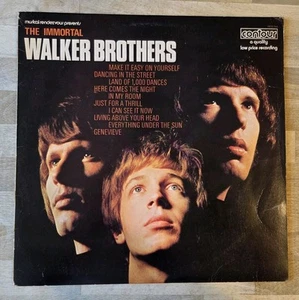 Walker Brothers: The Immortal 12" Vinyl LP Album, Contour 6870 564 - Picture 1 of 7