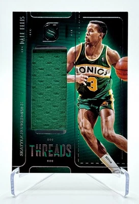 Parche usado en juego plateado Threads Dale Ellis Silhouette Panini 2024-25 Foto 1 de 4