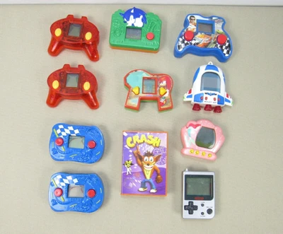 Lote de juguetes electrónicos portátiles Happy Meal de videojuego sin probar necesita baterías nuevas Foto 1 de 3