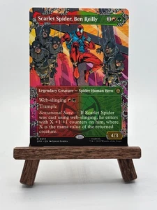 Scarlet Spider, Ben Reilly (Borderless) Rare - SPM 214 MTG Magic The Gathering - Picture 1 of 2