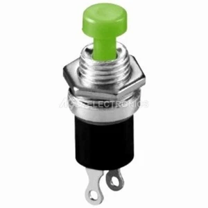 2 x PULSANTINO A GHIERA 0,5A 250V PUSH ON - KPT 1100 (2 pezzi) - Picture 1 of 1