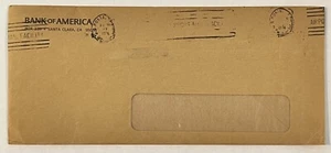 ERROR 1970s US COVER BANK OF AMERICA CALIFORNIA WITH BOTCHED CANCEL - Picture 1 of 4