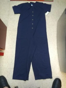 Neu mit Etikett Old NAVY DAMEN Umstands-OVERALL MARINE Kurzarm M - Bild 1 von 1
