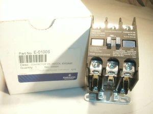 EMERSON/LIEBERT E-0100S CONTACTOR 3P FLA 40 24V COIL XMC0-403-EBBD -55 AVAILABLE - Picture 1 of 3