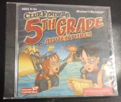 Clue Finders 5th Grade Adventures - The Learning Company Ages 9-11 PC CD-ROM - Image 1 of 4