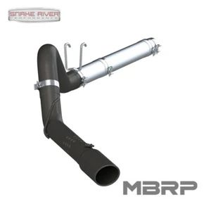 MBRP 4" BLINDAJE NEGRO FILTRO ESCAPE TRASERO CON PUNTA 5" PARA 08-10 FORD F-250 F-350 6.4L - Imagen 1 de 7