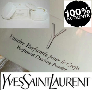 BEYOND RARE GIANT 150G YSL Y VINTAGE PARFUMED TALKUM TALKUM DUSTING POWDER Sealed - Bild 1 von 10