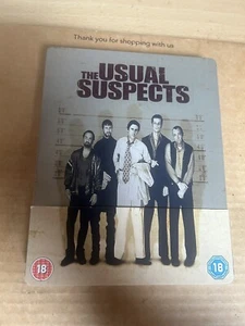 The Usual Suspects (1995) Mega Rare UK Blu Ray Steelbook / Futurepak - Read Desc - Imagen 1 de 10