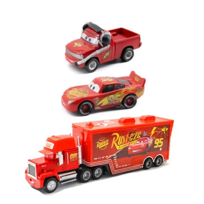 Película McQueen Modelo Coche Disney Pixar Coches No.95 McQueen Camión y Recogida y Coche Foto 1 de 4