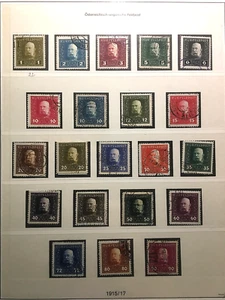 Österreich, K.u.K Feldpost, ANK Nr. 22 - 48, gestempelt - Picture 1 of 2