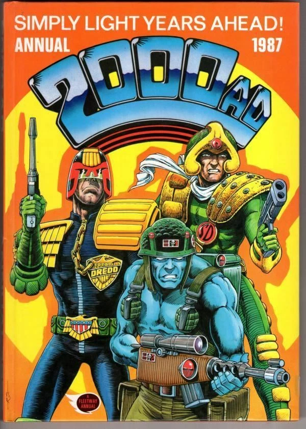 2000AD Annual 1987 : Tharg The Mighty (editor) - Image 1 of 1