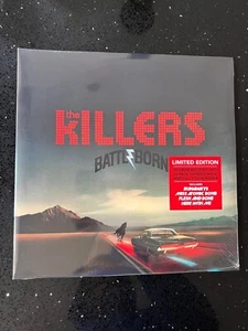 The Killers – Battle Born -  LTD EDT  2 X   RED LP + POSTER NEW SEALED - Picture 1 of 3