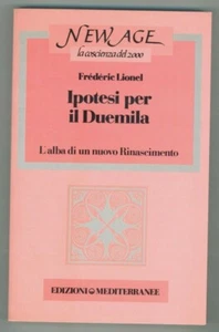 "IPOTESI PER IL DUEMILA" Frederic Lionel, Mediterranee 1983 New Age - Picture 1 of 1