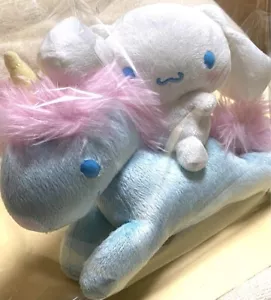 Muñeca de peluche de juguete Sanrio Cinnamoroll & Cornet (amigos de la canela unicornio) - Imagen 1 de 4