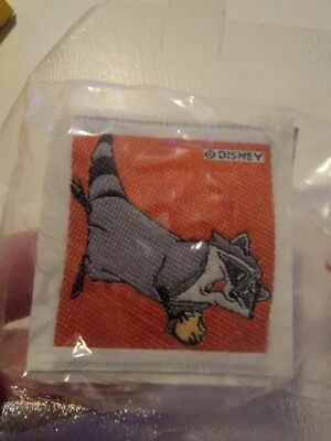 General Mills 1995 Disney Pocahontas 2" Embroidered Patch Merlo Red Vintage 90s - Image 1 of 2