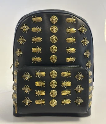 Gucci backpacNew подлинный Gucci металлический заклепки украшения; большая емкость 406370 - Изображение 1 из 4