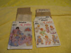 Uncut Simplicity 9144 Baby Doll Clothes Sewing Pattern Md Kimono + 8443