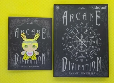 Kidrobot Arcane Divination 1/20 "The Lovers" Enamel Pin Series New - Image 1 of 4