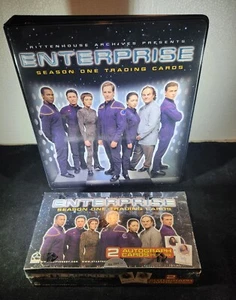 Star Trek: Enterprise Season One Trading Cards - Sealed Box & Collector Binder - Picture 1 of 9