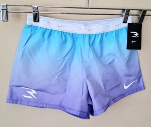 Nike 3Brand Shorts L (12-13 Yrs) Girls Ombre Icon Purple Blue - Picture 1 of 5