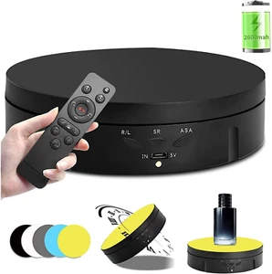 360-Degree Rotating Display Stand, 360 Degree Photography Turntable - Picture 1 of 7