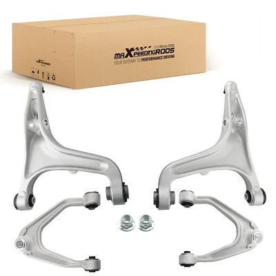 4x Brazos de control delanteros inferiores superiores para Maserati Quattroporte Ghibli M156 2014-22 Foto 1 de 4