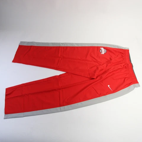 Ohio State Buckeyes Nike Team Athletic Pants Men's Red/Gray New Cover