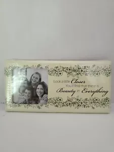 Small Wooden Decorated Picture Frame - Picture 1 of 4