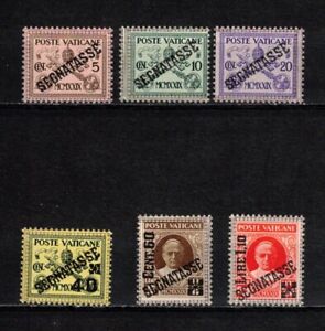 S32971 Vatican MNH 1931 Postage Stamps 6v