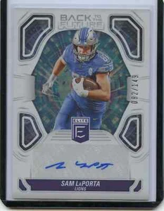 2024 Panini Donruss Elite Regreso al Futuro Firmas Sam LaPorta Automático 82/149 - Imagen 1 de 2