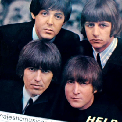 LES BEATLES RARE FRANCE HELP 7" VINYL EP 1965 FRANCE EX+ - Image 1 of 4