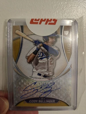 2017 Topps Five Star Rookie Auto Cody Bellinger #7/10 - Image 1 of 2