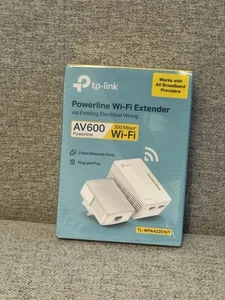 TP-Link AV600 Powerline Edition Wi-Fi Range Extender Kit - Brand New Sealed - Picture 1 of 2