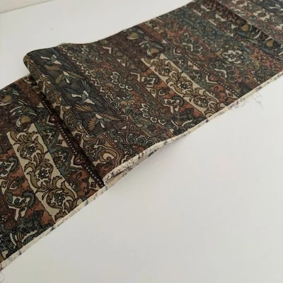 Birdsong #C 7x55 复古日本和服丝绸织物面板 RT87 — 第 1/4 张图片