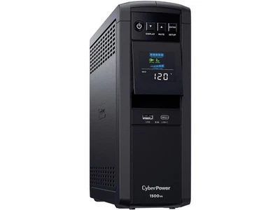 CyberPower CP1500PFCLCD PFC Sinewave UPS Systems - 1500VA/1000W, 120 VAC, NEMA - Image 1 of 4