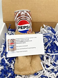 Pepsi Lebkuchen Geschmack Single Mini 7,5oz Dose Limited Edition UNGEÖFFNET IN DER HAND - Bild 1 von 4