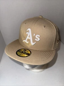 New Era 59Fifty A’s hat from Joe Freshgoods Size 7 1/8 Fitted Khaki NEW - Picture 1 of 8