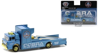 M2 MACHINES CHASE 1966 FORD C950 RAMP TRUCK SHEBY COBRA HAULER 1/750 - Image 1 of 2