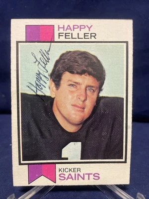 Happy Feller -Texas Longhorns- New Orleans Saints  Autographed Rookie Card - Image 1 of 2