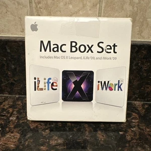Apple Mac Box Set Mac OS X Leopard, iLife '09, and iWork '09 MB997Z/A -FREE SHIP - Picture 1 of 3